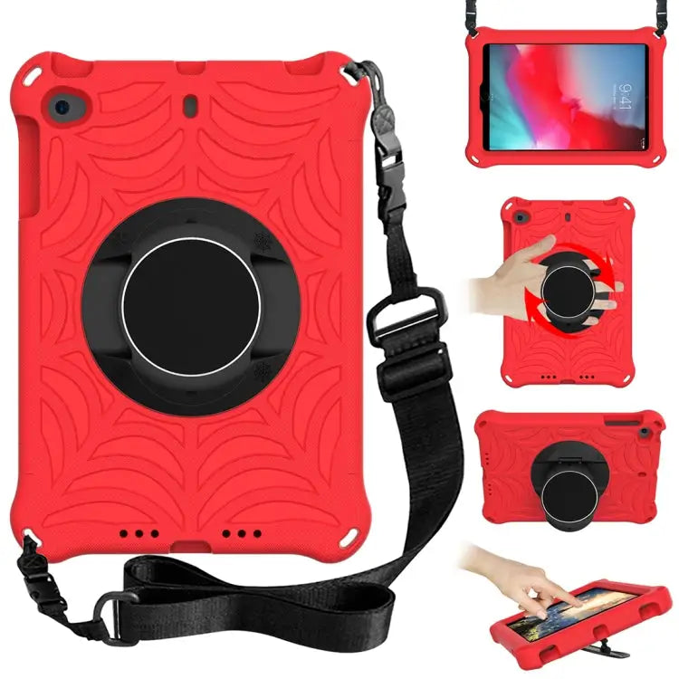 Spider King EVA Protective Case with Adjustable Shoulder Strap & Holder For Amazon Kindle Fire HD 8 2020 For iPad Mini