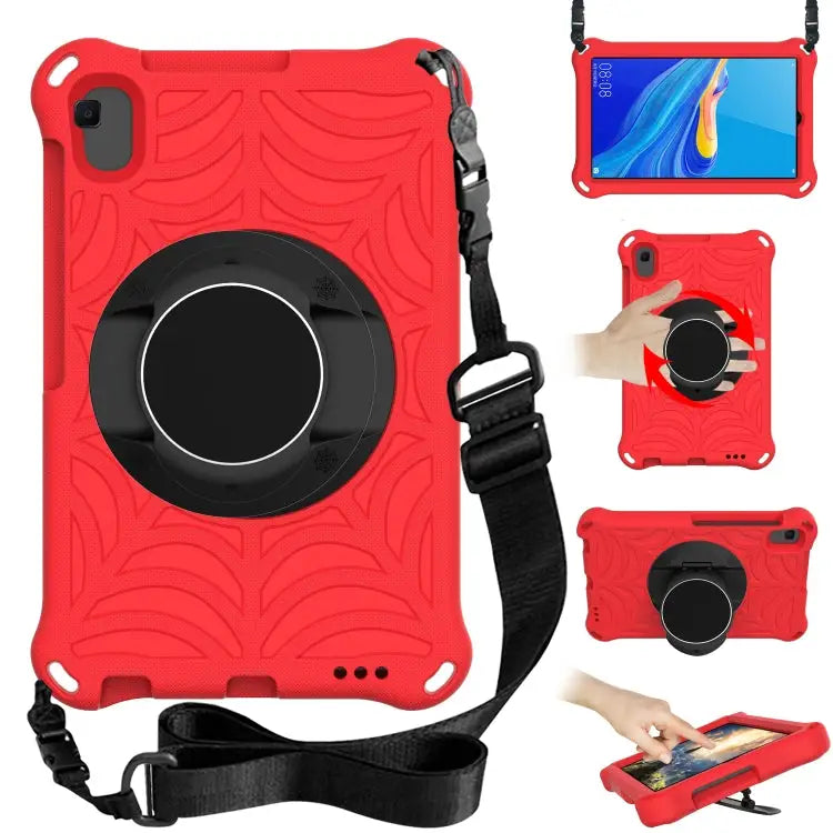 Spider King EVA Protective Case with Adjustable Shoulder Strap & Holder For Amazon Kindle Fire HD 8 2020 For iPad Mini