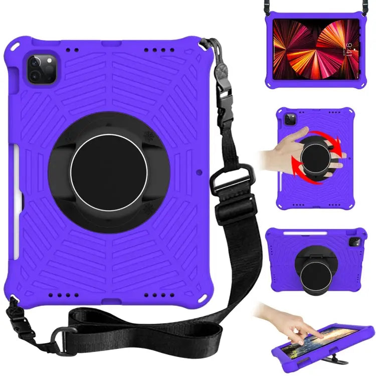 Spider King EVA Protective Case with Adjustable Shoulder Strap & Holder & Pen Slot For iPad 9.7 2018 & 2017 / Pro 9.7