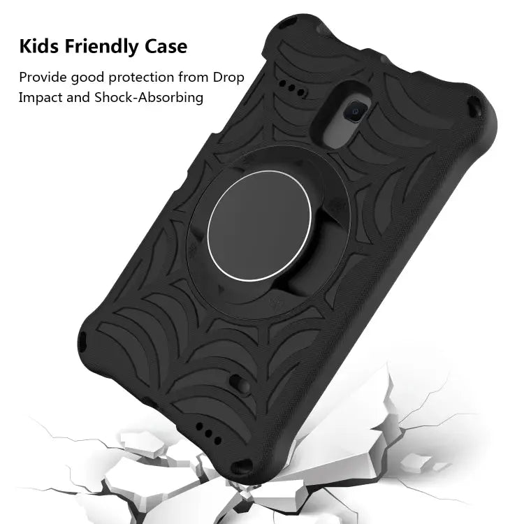 Spider King EVA Protective Case with Adjustable Shoulder Strap & Holder For Samsung Galaxy Tab A 8.0 2018 SM-T387W