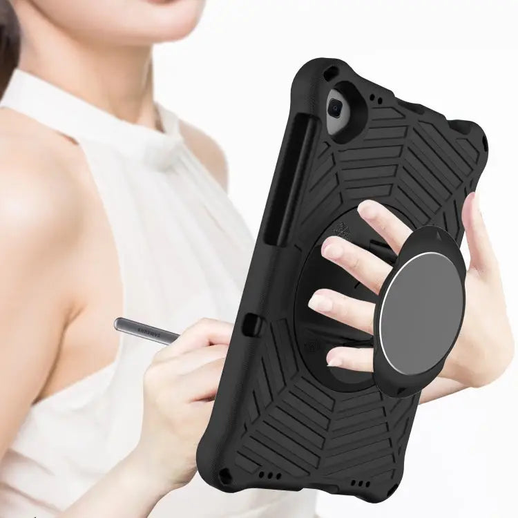 Spider King EVA Protective Case with Adjustable Shoulder Strap & Holder For Lenovo M10 Plus TB-X606F For Lenovo M10 FHD