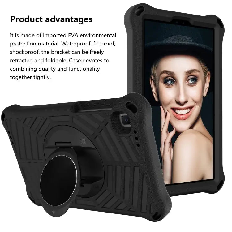 Spider King EVA Protective Case with Adjustable Shoulder Strap & Holder For Samsung Galaxy Tab A7 Lite 8.7 SM-T220