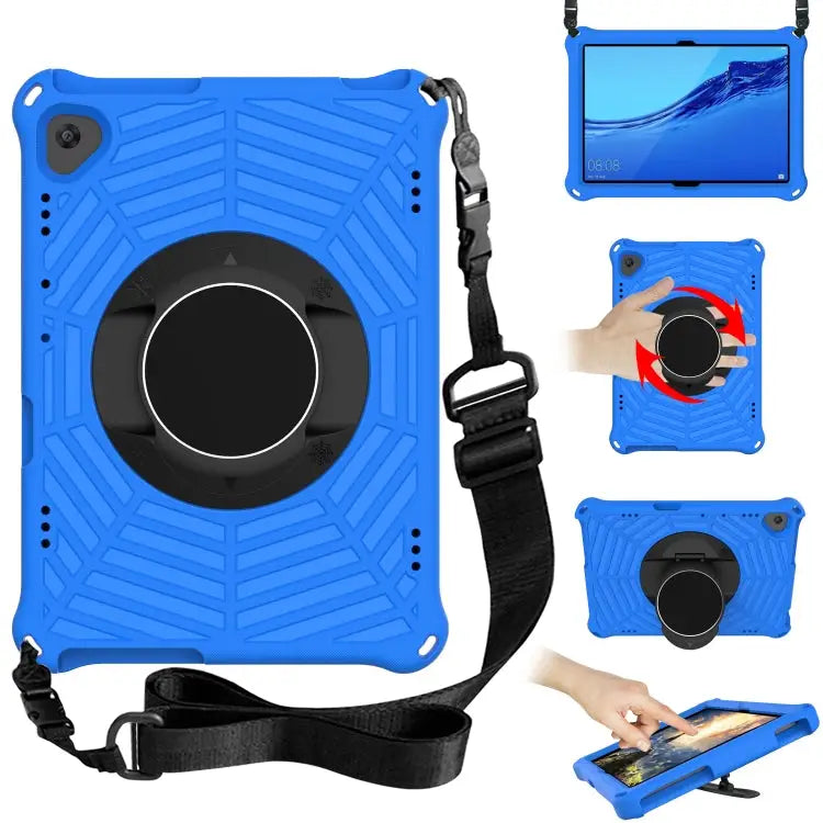 Spider King EVA Protective Case with Adjustable Shoulder Strap & Holder For Huawei MediaPad T5 For Huawei MatePad T 8