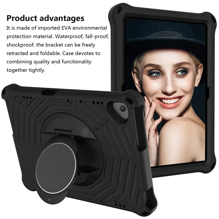 Spider King EVA Protective Case with Adjustable Shoulder Strap & Holder For Huawei MediaPad T5 For Huawei MatePad T 8