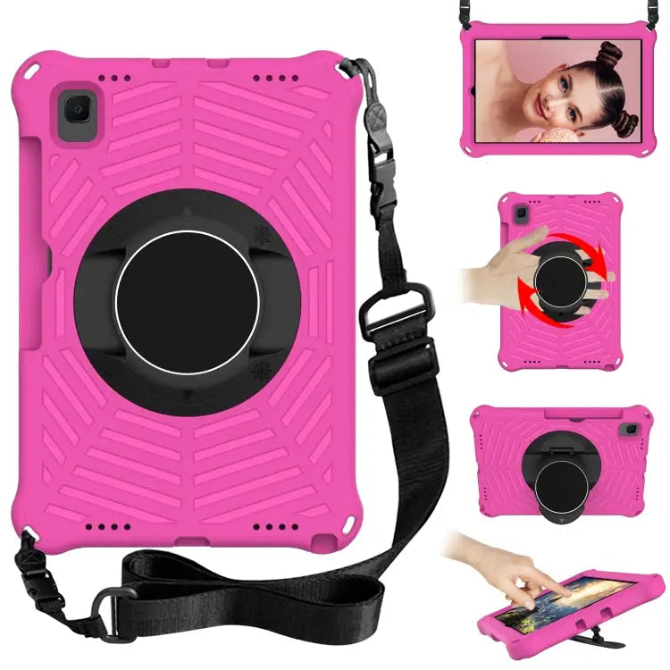 Spider King EVA Protective Case with Adjustable Shoulder Strap & Holder & Pen Slot For Samsung Galaxy Tab A7 10.4 2020