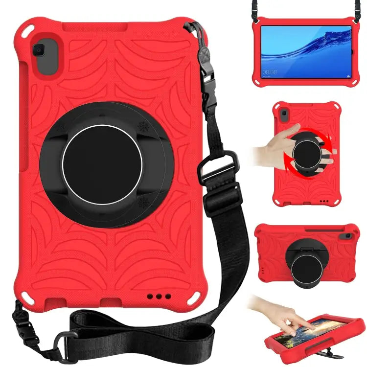 Spider King EVA Protective Case with Adjustable Shoulder Strap & Holder For Amazon Kindle Fire HD 8 2020 For iPad Mini