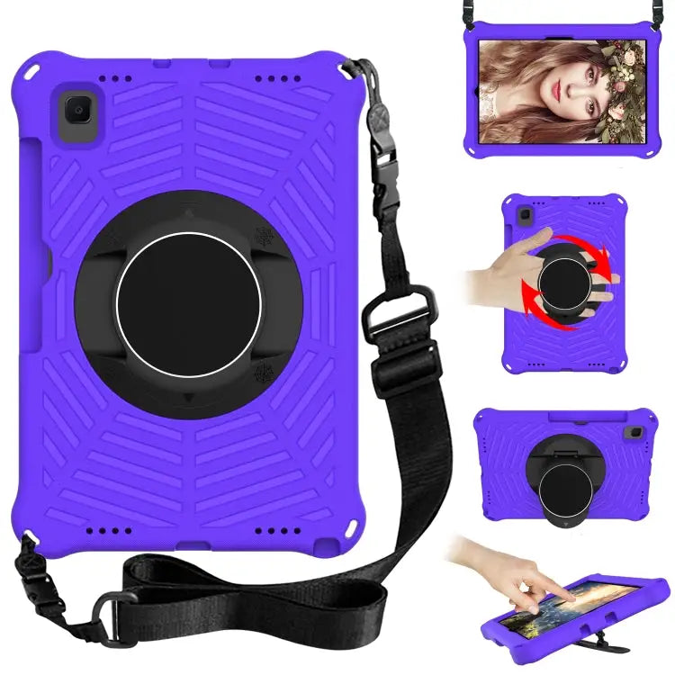 Spider King EVA Protective Case with Adjustable Shoulder Strap & Holder & Pen Slot For Samsung Galaxy Tab A7 10.4 2020