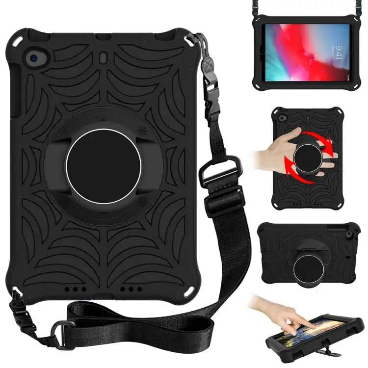 Spider King EVA Protective Case with Adjustable Shoulder Strap & Holder For Amazon Kindle Fire HD 8 2020 For iPad Mini