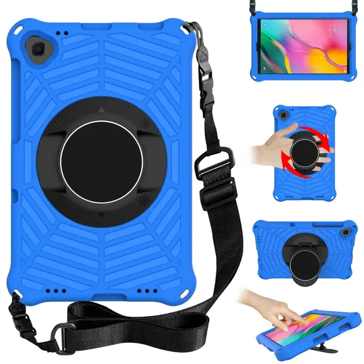 Spider King EVA Protective Case with Adjustable Shoulder Strap & Holder For Samsung Galaxy Tab A 8.0 2018 SM-T387W