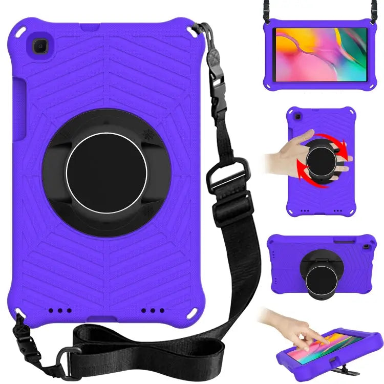 Spider King EVA Protective Case with Adjustable Shoulder Strap & Holder For Samsung Galaxy Tab A 8.0 2018 SM-T387W