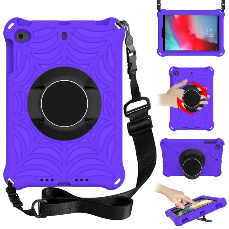 Spider King EVA Protective Case with Adjustable Shoulder Strap & Holder For Amazon Kindle Fire HD 8 2020 For iPad Mini