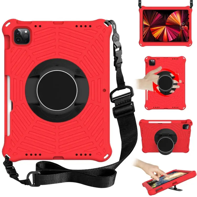 Spider King EVA Protective Case with Adjustable Shoulder Strap & Holder & Pen Slot For iPad 9.7 2018 & 2017 / Pro 9.7