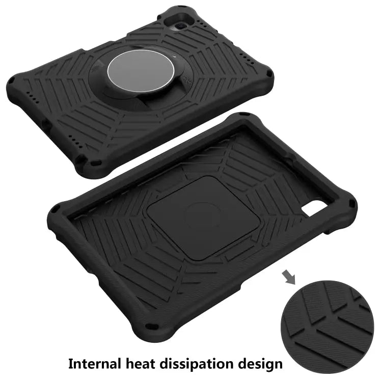 Spider King EVA Protective Case with Adjustable Shoulder Strap & Holder For Lenovo M10 Plus TB-X606F For Lenovo M10 FHD