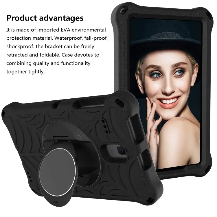 Spider King EVA Protective Case with Adjustable Shoulder Strap & Holder For Samsung Galaxy Tab A 8.0 2018 SM-T387W
