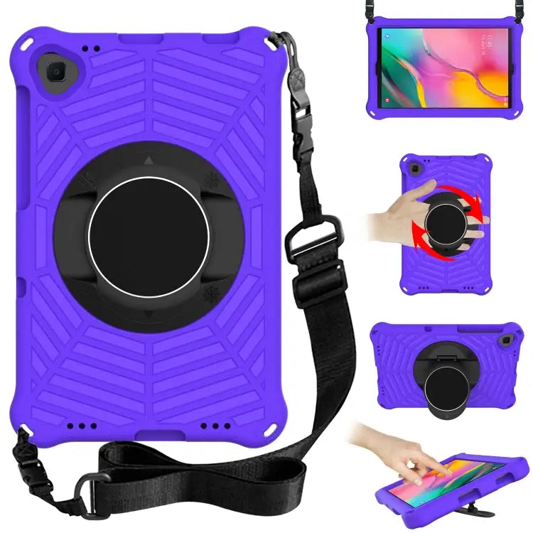 Spider King EVA Protective Case with Adjustable Shoulder Strap & Holder For Samsung Galaxy Tab A 8.0 2018 SM-T387W