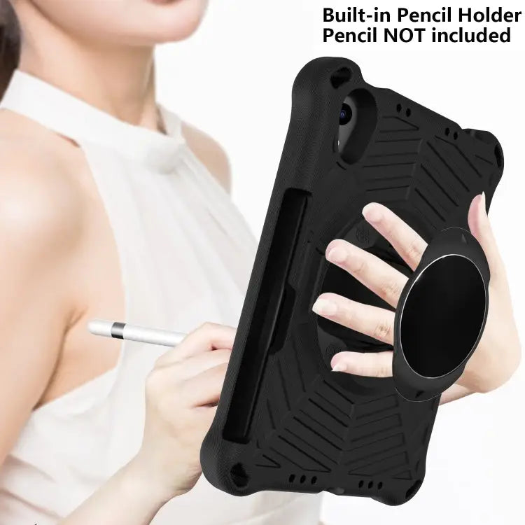 Spider King EVA Tablet Case with Shoulder Strap & Holder & Pen Slot For iPad mini 2024 / mini 6 - Apple Accessories