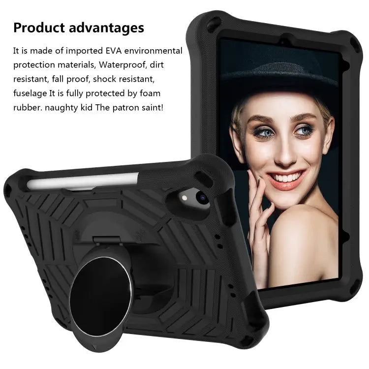 Spider King EVA Tablet Case with Shoulder Strap & Holder & Pen Slot For iPad mini 2024 / mini 6 - Apple Accessories
