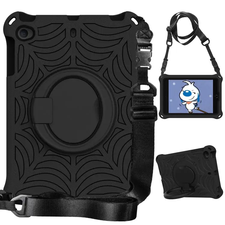 Spider King Silicone Protective Tablet Case For iPad mini 5 / 4 / 3 / 1 - For iPad mini 5 / 4 / 3 / 1 / Black - Apple