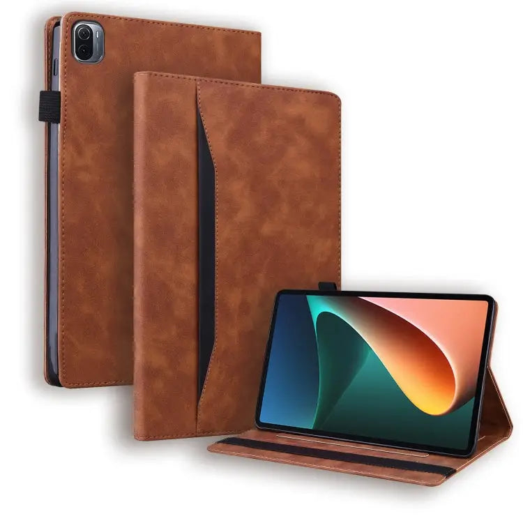 Splicing Shockproof Leather Tablet Case For iPad mini 6 / mini 2024 For Xiaomi Mi Pad 5 / 5 Pro - For Xiaomi Mi Pad 5