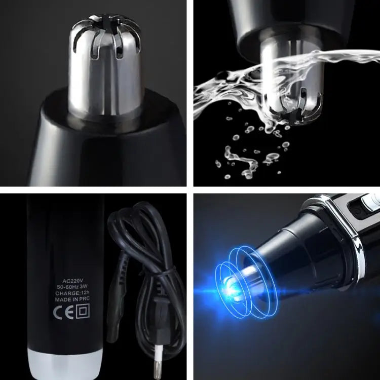SPORTSMAN Four-in-one Rechargeable Ear Nose Trimmer Electric Shaver Beard Face Eyebrows Hair Trimmer For Men