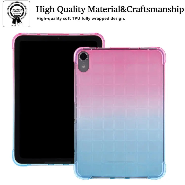 Square Gradient TPU Tablet Case For iPad 10th Gen 10.9 2022 - Apple Accessories
