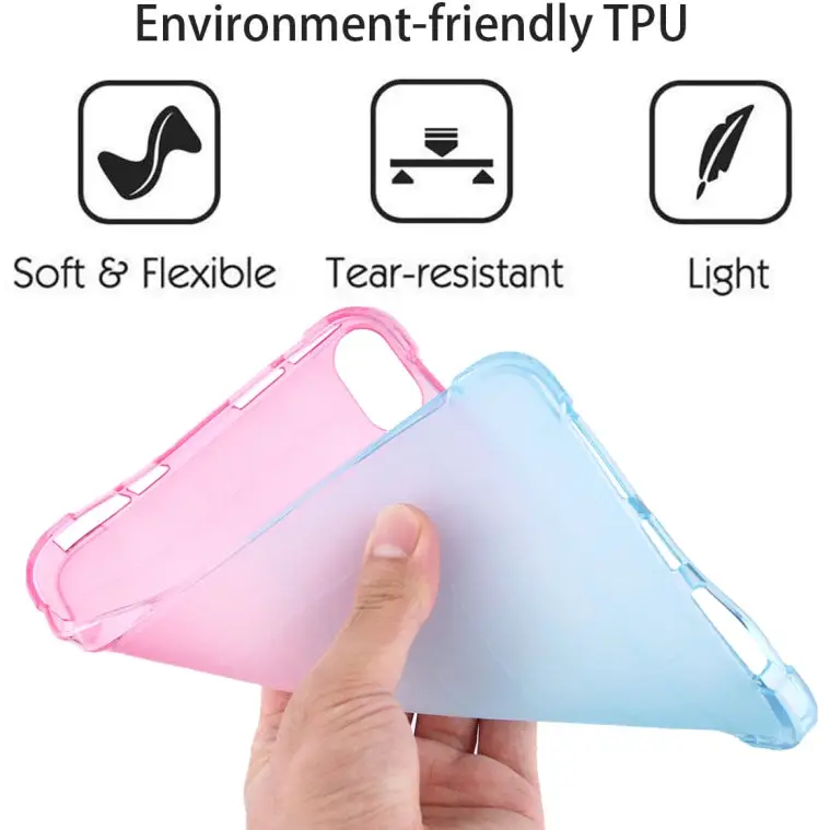 Square Gradient TPU Tablet Case For iPad 10th Gen 10.9 2022 - Apple Accessories