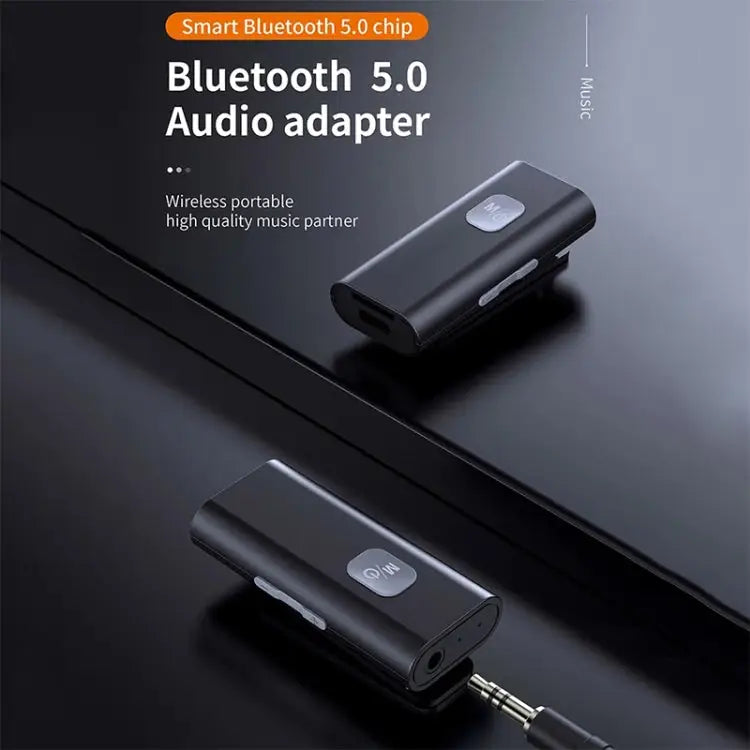 SR11 Lavalier Bluetooth 5.0 Audio Receiver Bluetooth Adapter Support TF Card SR11 - SR11