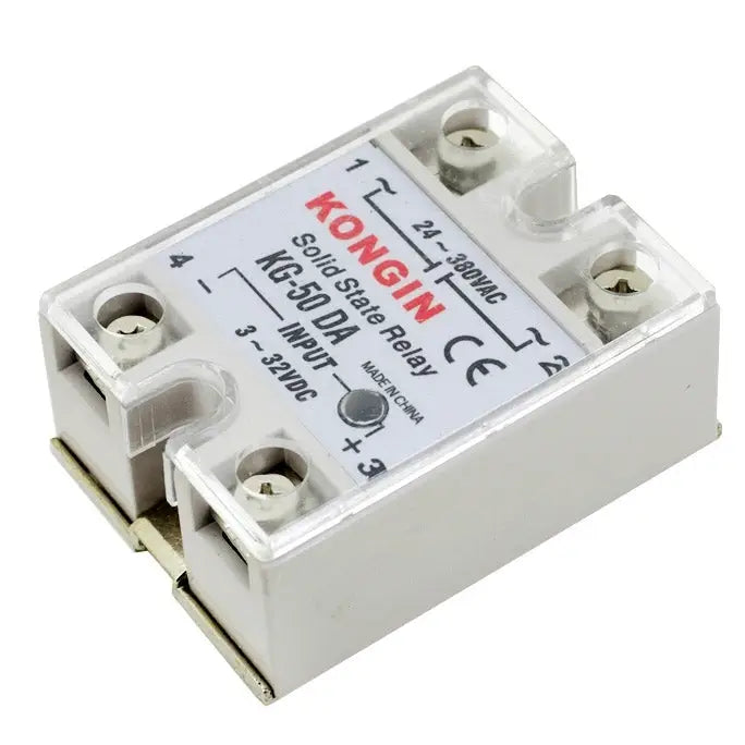 SSR-40DA AC 24-480V Solid State Relay for PID Temperature Controller Input: DC 3-32V KG-50DA - KG-50DA