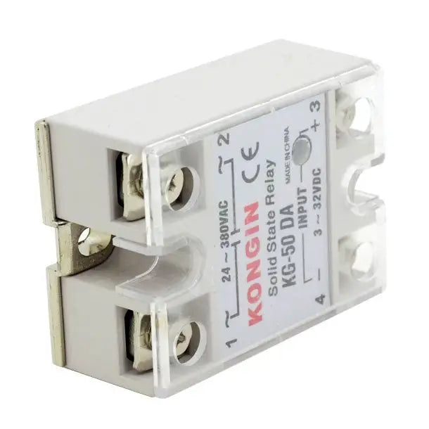 SSR-40DA AC 24-480V Solid State Relay for PID Temperature Controller Input: DC 3-32V KG-50DA - KG-50DA
