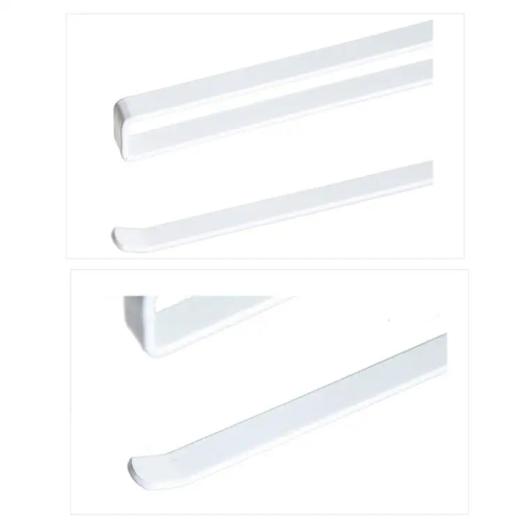 Stainless Metal Kitchen Toilet Paper Towel Rack Paper Towel Roll Holder Cabinet Hanging Shelf Preservative Film Storage