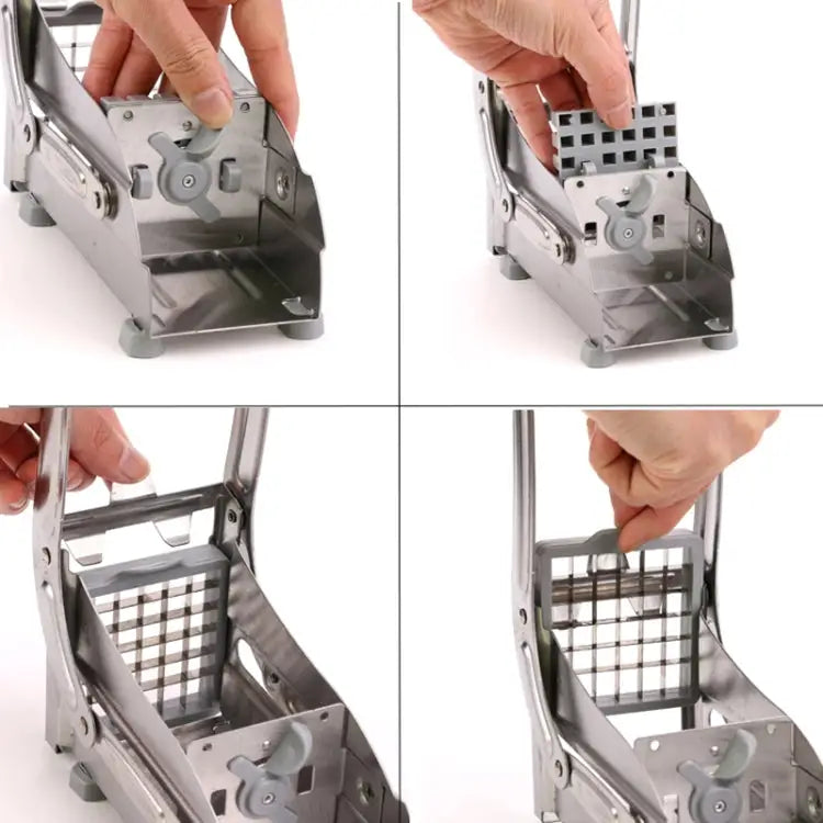 Stainless Steel Household Potato Chips Cutting Machine Potato Cutting Chipper Potato Cutter - Potato Cutter