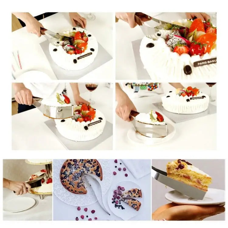 Stainless Steel Integrated Cake-cutting Leaf-shaped Cutter Equalizer Leaf-shaped Cutter - Leaf-shaped Cutter