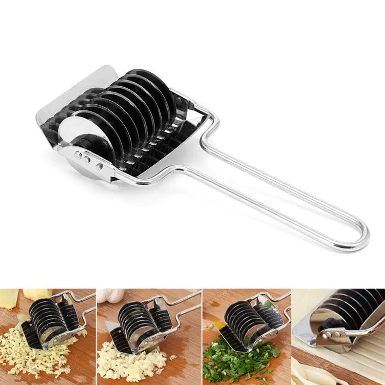 Stainless Steel Manual Pressing Machine Noodle Cutter Pastry Tool For the Kitchen Noodle Cutter 2 - Noodle Cutter 2