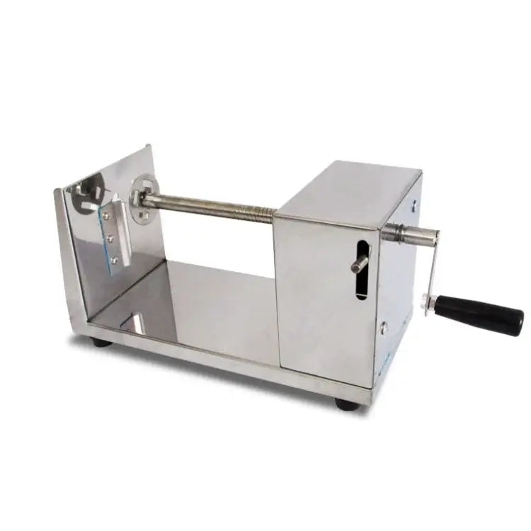 Stainless Steel Manual Spiral Tornado Tower Hand Shake Potato Rotary Chips Twister Slicer Cutter Hand Shake - Hand Shake