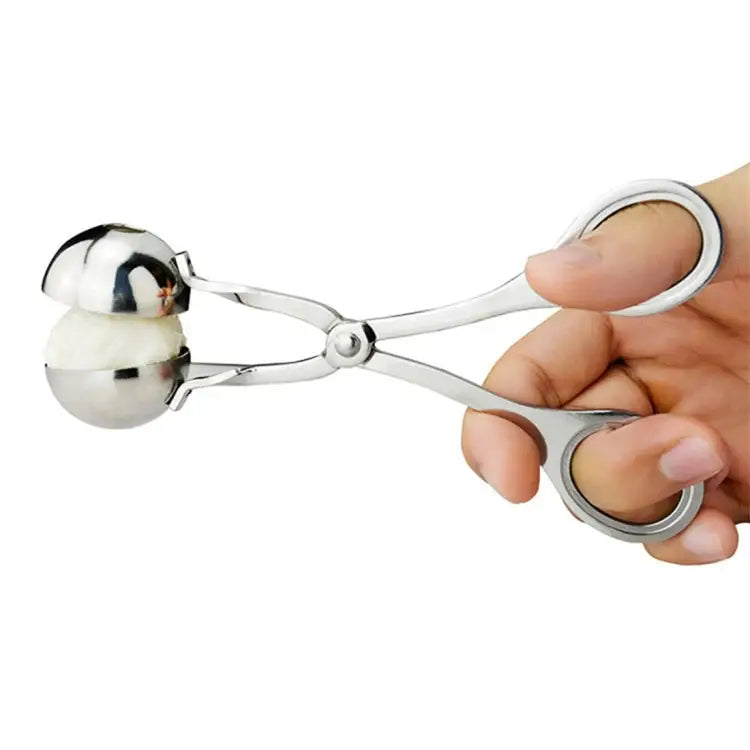 Stainless Steel Meatball Maker Stuffed Meatball Clip DIY Fish Meat Rice Ball Maker Stainless Steel - Stainless Steel