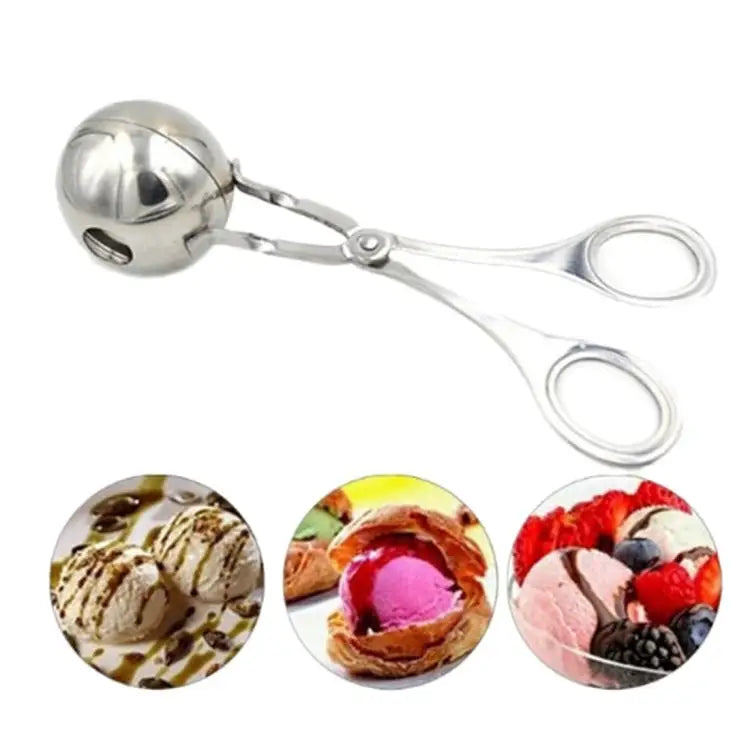 Stainless Steel Meatball Maker Stuffed Meatball Clip DIY Fish Meat Rice Ball Maker Stainless Steel - Stainless Steel