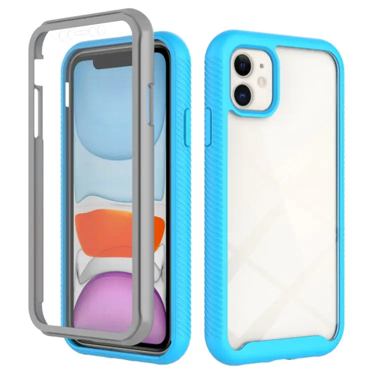Starry Sky Solid Color Series Shockproof PC + TPU Case with PET Film For iPhone XS / X For iPhone XR For iPhone XS Max