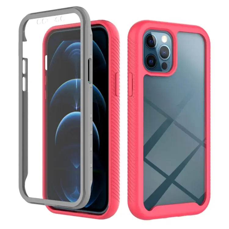 Starry Sky Solid Color Series Shockproof PC + TPU Case with PET Film For iPhone 12 Pro Max - For iPhone 12 Pro Max