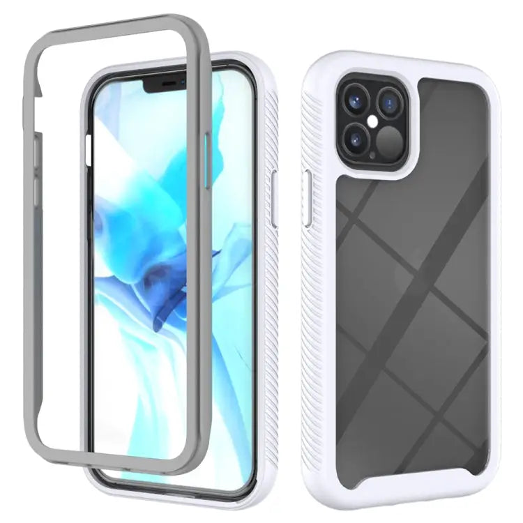 Starry Sky Solid Color Series Shockproof PC + TPU Protective Case For iPhone 12 mini For iPhone 12 / 12 Pro For iPhone
