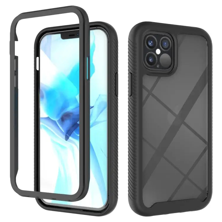 Starry Sky Solid Color Series Shockproof PC + TPU Protective Case For iPhone 12 mini For iPhone 12 / 12 Pro For iPhone