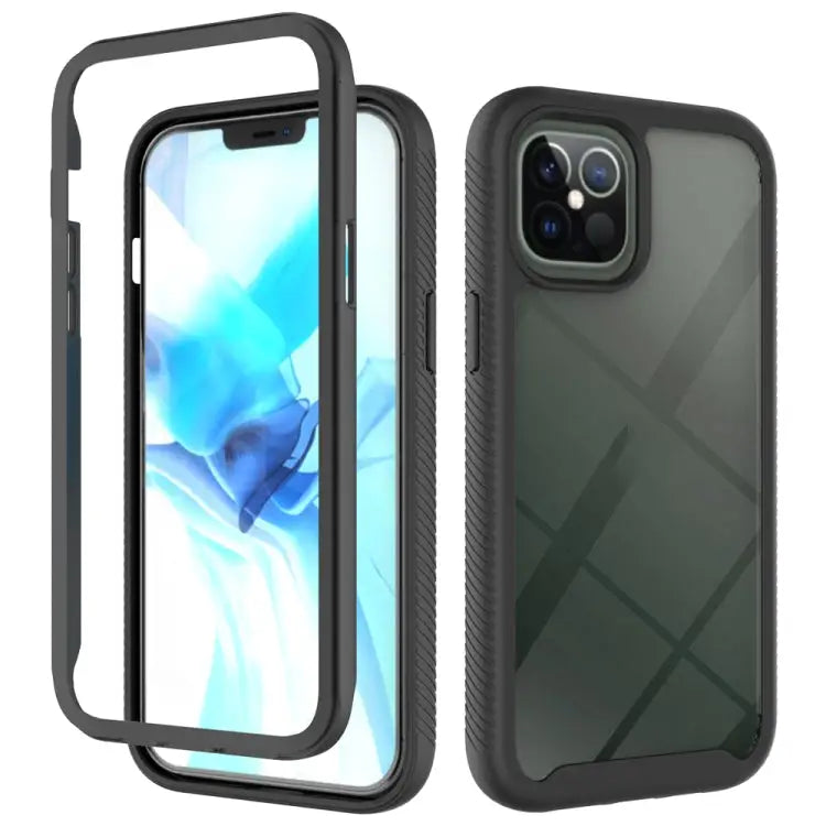 Starry Sky Solid Color Series Shockproof PC + TPU Protective Case For iPhone 12 mini For iPhone 12 / 12 Pro For iPhone