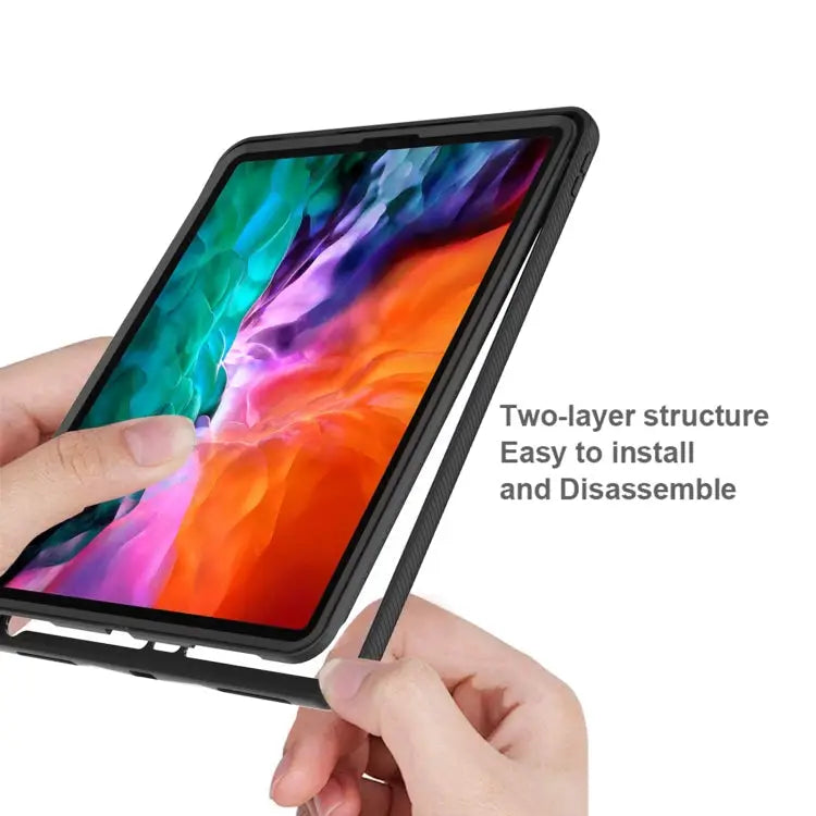 Starry Sky Solid Color Series Shockproof PC + TPU Protective Case For iPad Pro 12.9 2020 / 2018 - For iPad Pro 12.9