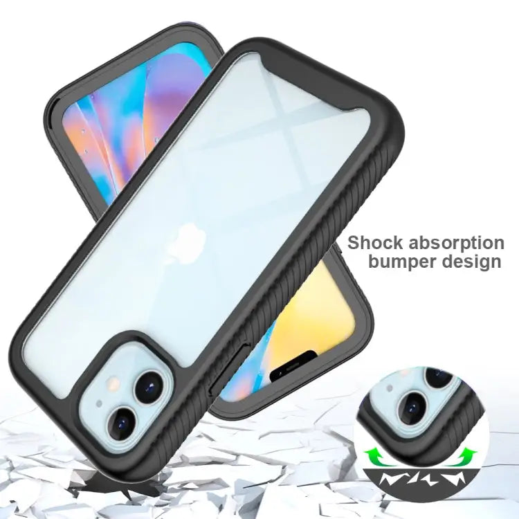 Starry Sky Solid Color Series Shockproof PC + TPU Protective Case For iPhone 12 mini For iPhone 12 / 12 Pro For iPhone