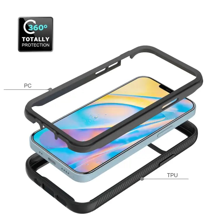 Starry Sky Solid Color Series Shockproof PC + TPU Protective Case For iPhone 12 mini For iPhone 12 / 12 Pro For iPhone