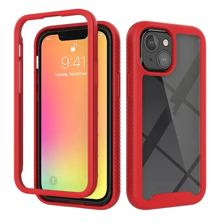 Starry Sky Solid Color Series Shockproof PC + TPU Protective Case For iPhone 13 mini For iPhone 13 Pro For iPhone 13