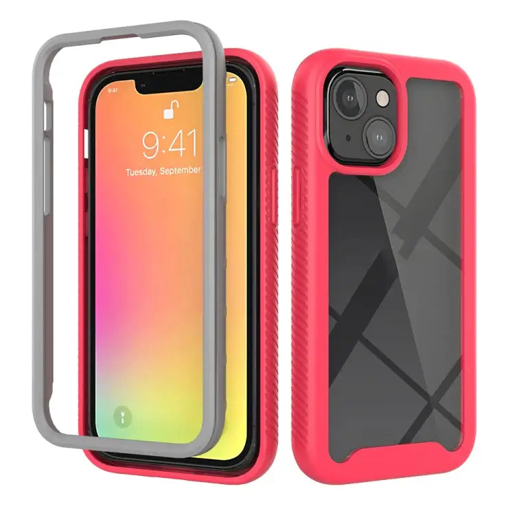 Starry Sky Solid Color Series Shockproof PC + TPU Protective Case For iPhone 13 mini For iPhone 13 Pro For iPhone 13