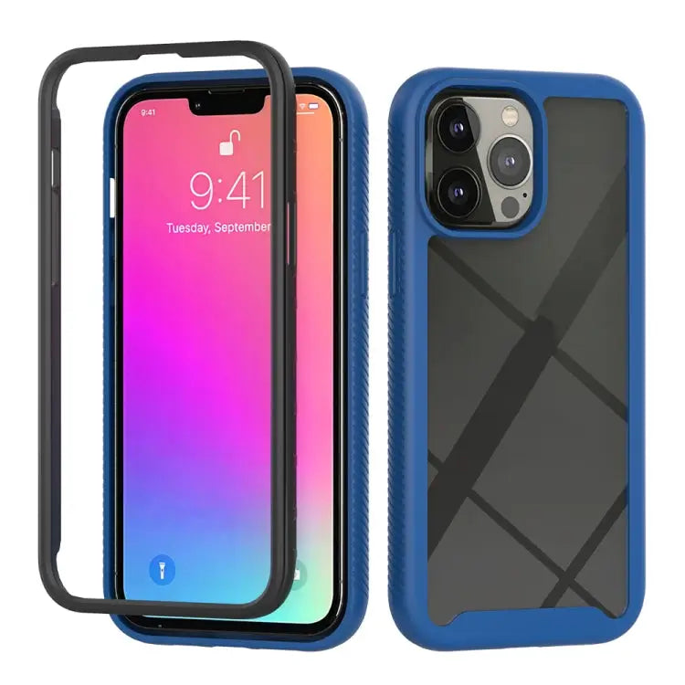 Starry Sky Solid Color Series Shockproof PC + TPU Protective Case For iPhone 13 mini For iPhone 13 Pro For iPhone 13