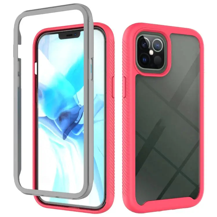 Starry Sky Solid Color Series Shockproof PC + TPU Protective Case For iPhone 12 mini For iPhone 12 / 12 Pro For iPhone