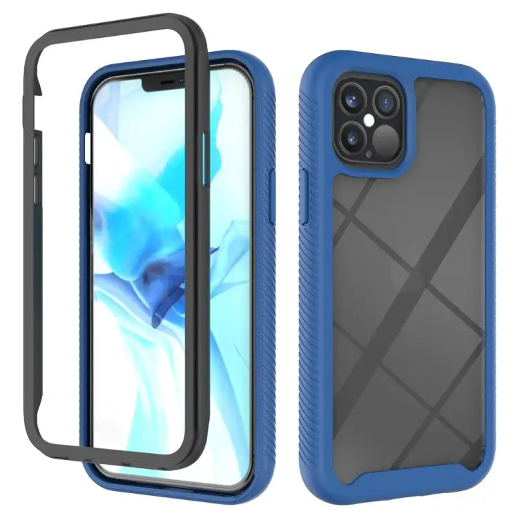 Starry Sky Solid Color Series Shockproof PC + TPU Protective Case For iPhone 12 mini For iPhone 12 / 12 Pro For iPhone