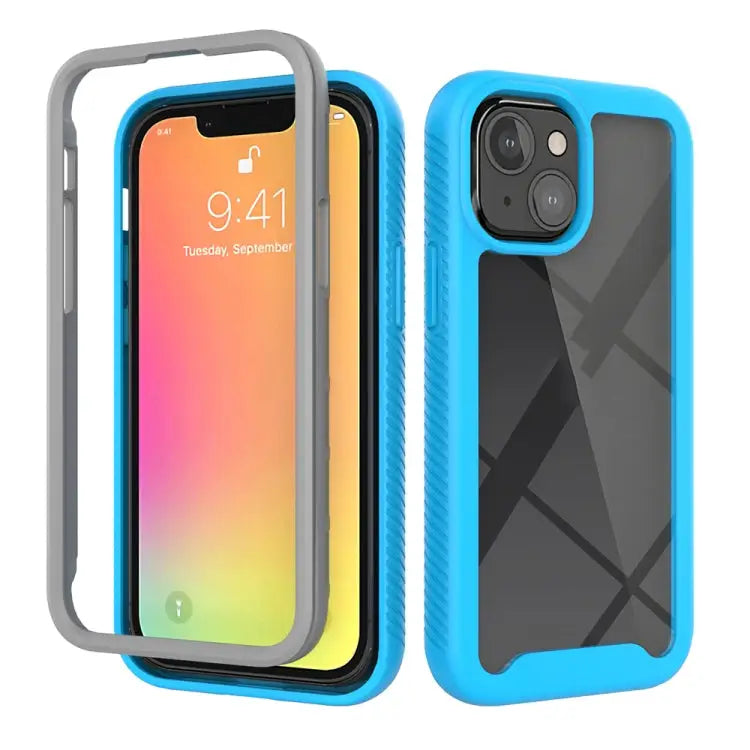 Starry Sky Solid Color Series Shockproof PC + TPU Protective Case For iPhone 13 mini For iPhone 13 Pro For iPhone 13